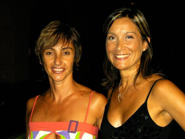 Franca Franci con Anna Cova