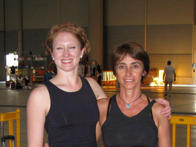 Franca Franci con Jenna Wilayto