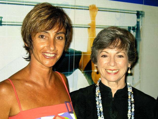 Franca Franci con Lolita San Miguel