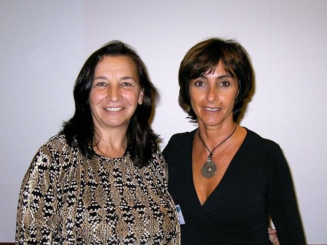Franca Franci con Marika Molnar